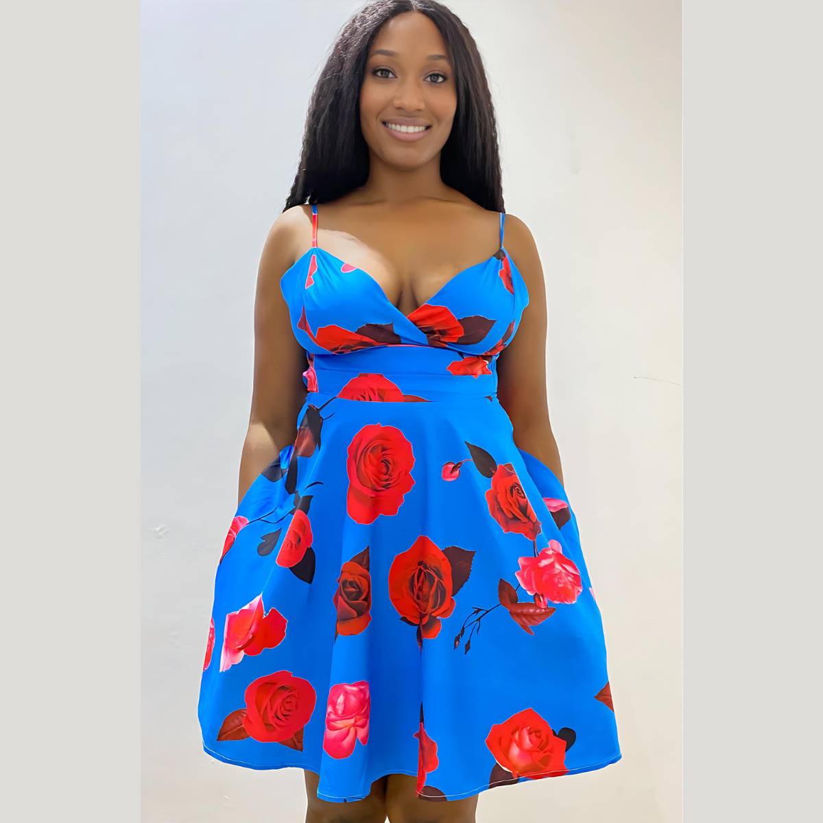 Cotton Floral Summer Dress