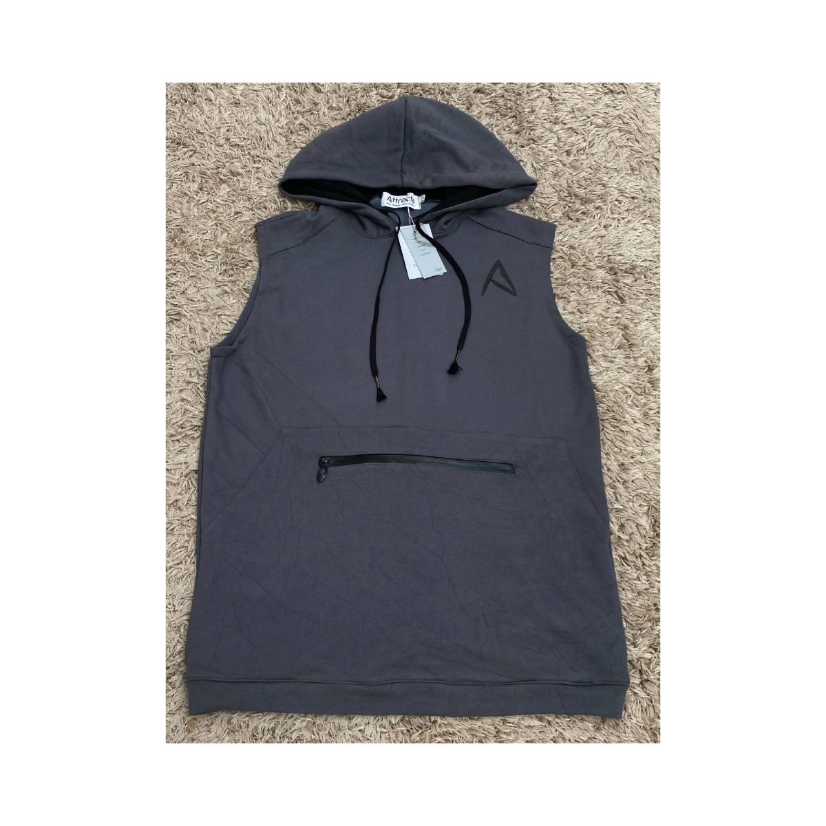 Men Sleeveless Hoodie